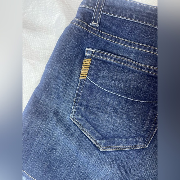 Paige jimmy jimmy dark wash Jean Shorts size 26 - Picture 5 of 10